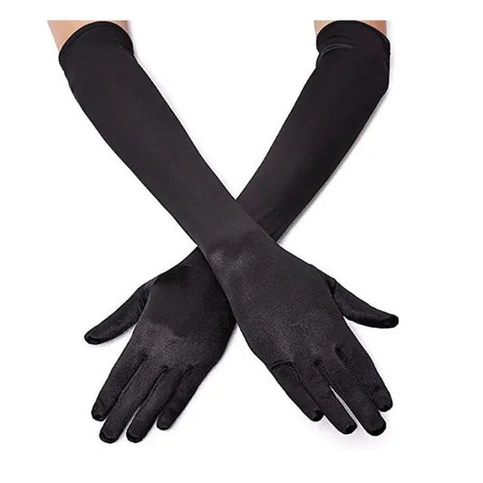 Gothic Punk PU Leather Gloves