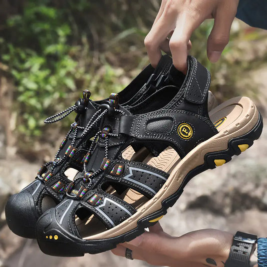 Men's Leather Beach Sandals