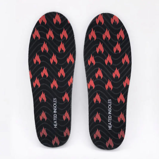 USB Heated Insoles with LED Remote Temperature Control