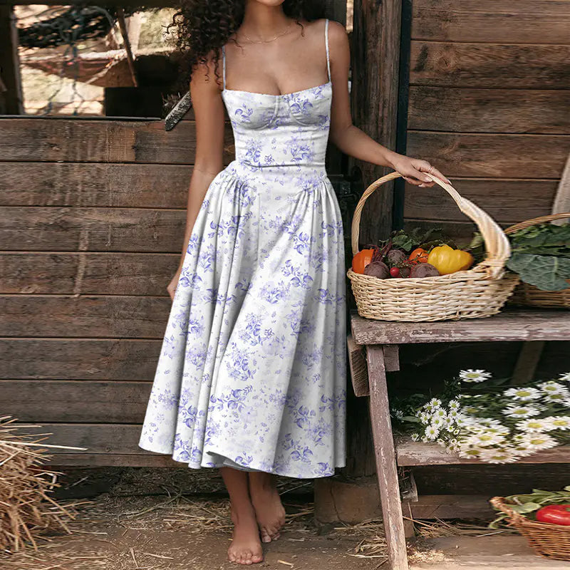 Summer Red Strapless Dress for Women - Stylish & Sexy