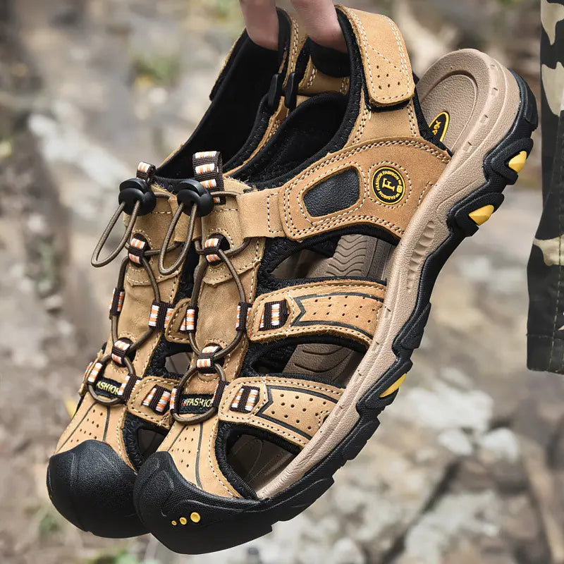 Men's Leather Beach Sandals