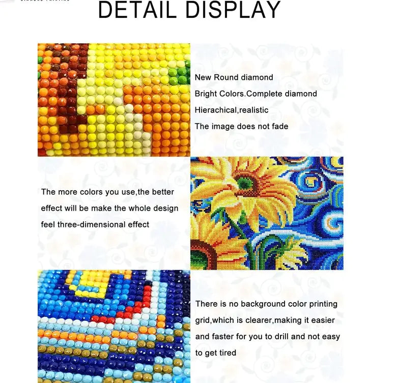 5D Couple Horse DIY Round Diamond Painting Kit