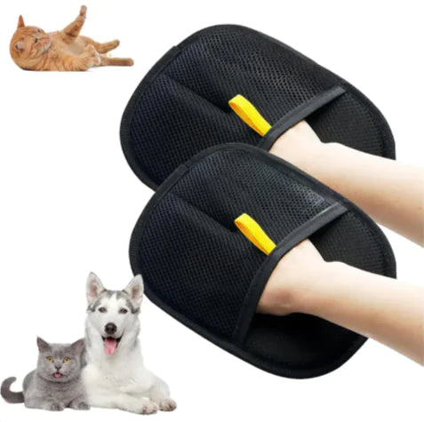 Pet Hair Removal Gloves Brush