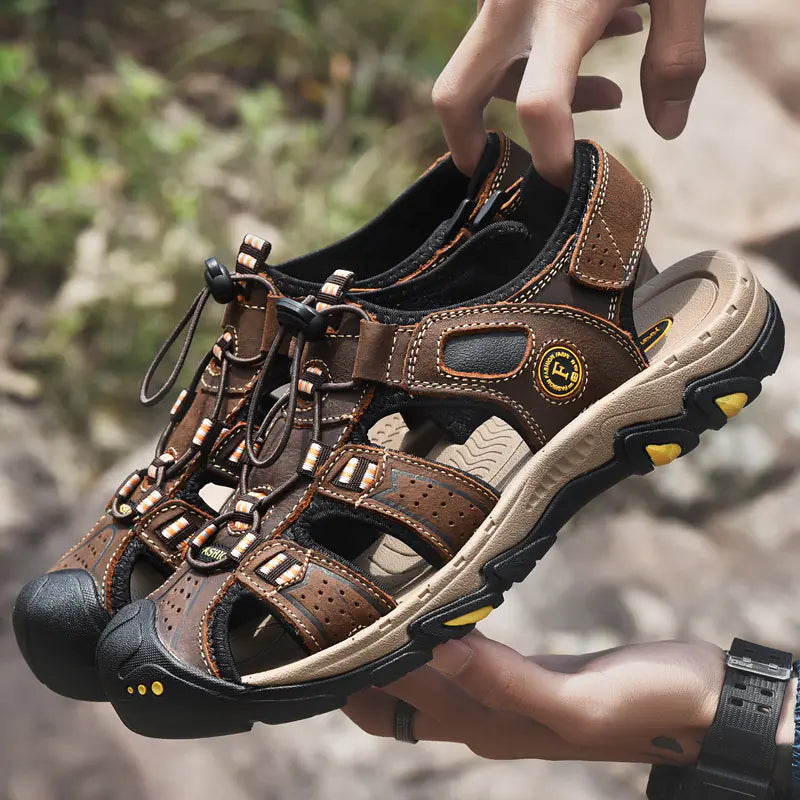 Men's Leather Beach Sandals